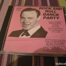CDs de Música: CD ALAN FREED ROCK AND ROLL DANCE PARTY BILL HALEY JOHNNY BURNETTE CHUCK BERRY
