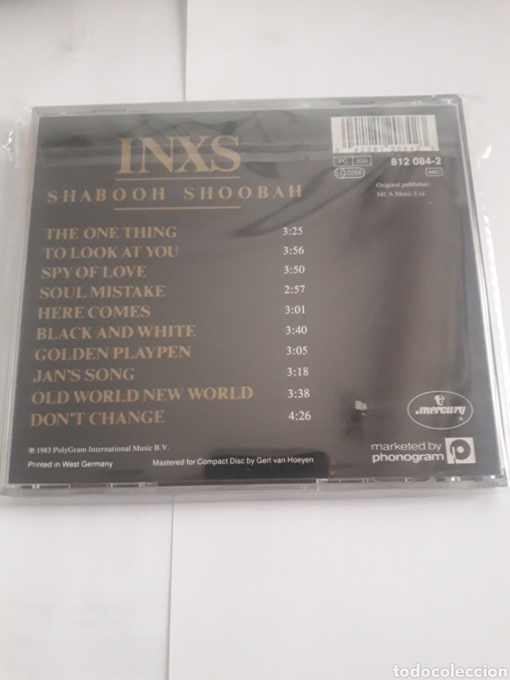 CDs de m&uacute;sica: INXS. Shabooh Shoobah. - Foto 2