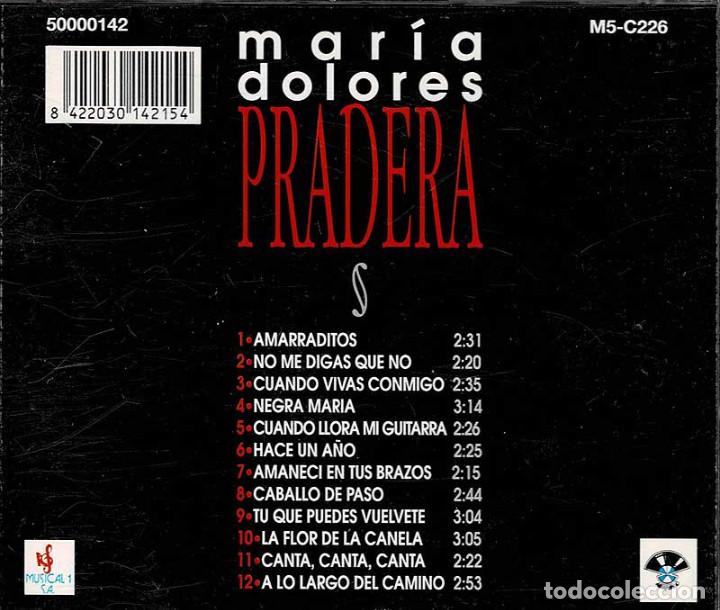 CDs de m&uacute;sica: Mar&iacute;a Dolores Pradera - Amarraditos. CD - Foto 2