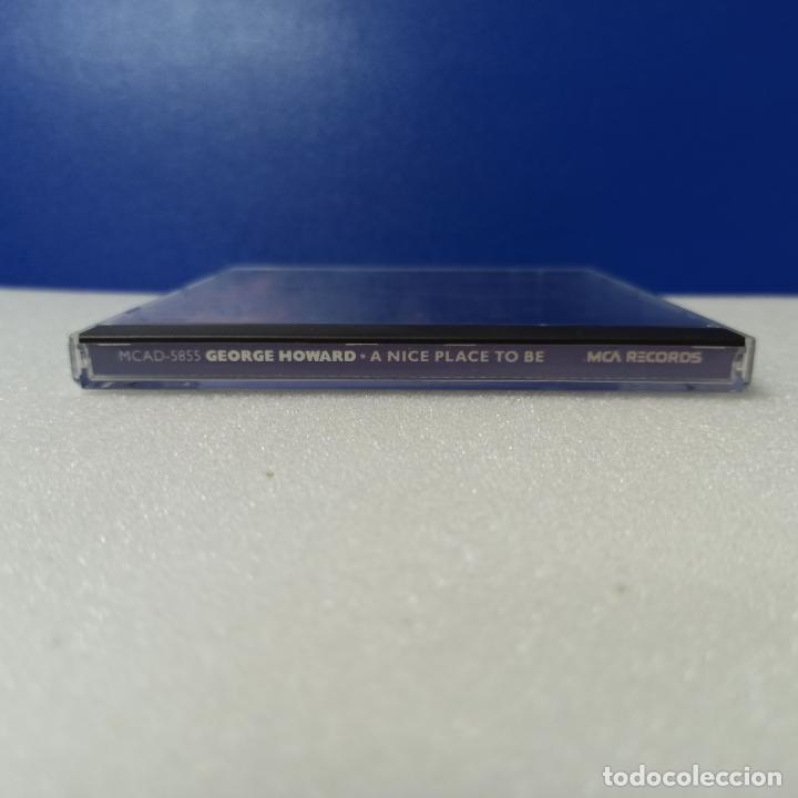 CDs de m&uacute;sica: CD GEORGE HOWARD - A NICE PLACE TO BE - Foto 3