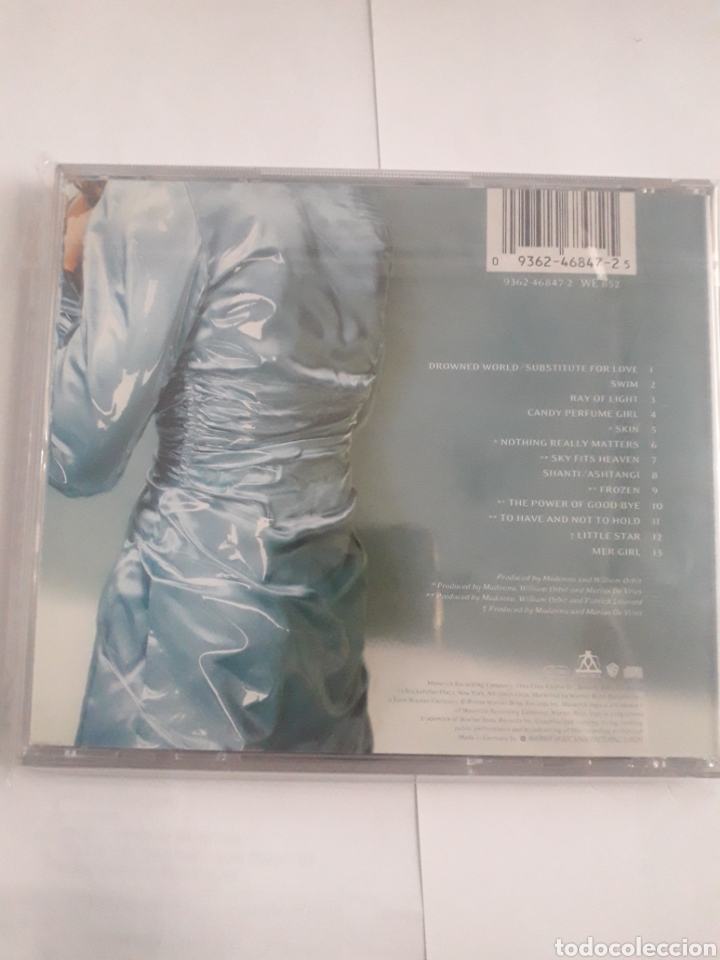 CDs de m&uacute;sica: Madonna. Ray of Light - Foto 2