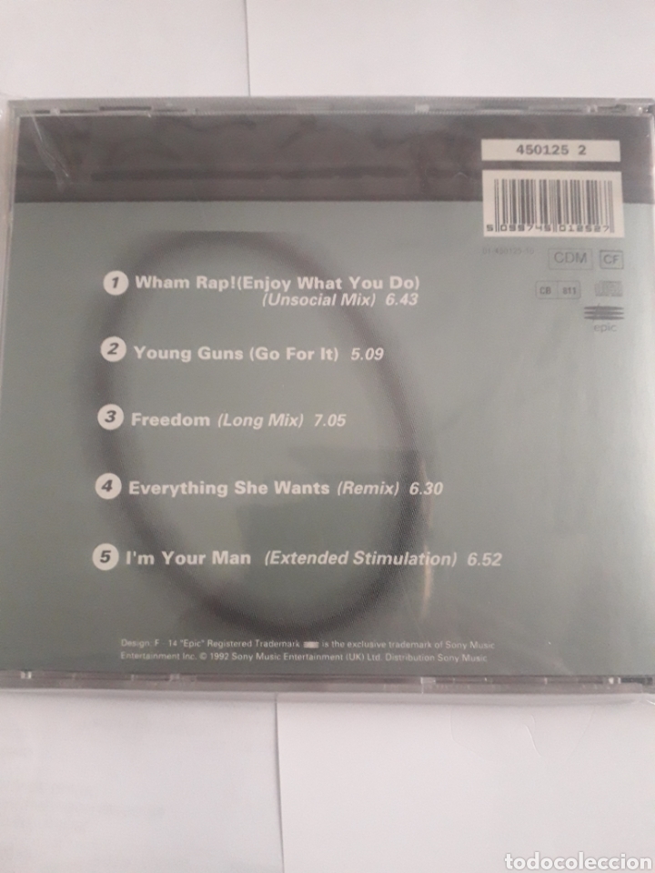 CDs de m&uacute;sica: WHAM. Twelve Inch Mixes. - Foto 2