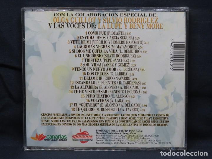 CDs de m&uacute;sica: LOS SABANDE&Ntilde;OS - BOLERO - CD - Foto 2