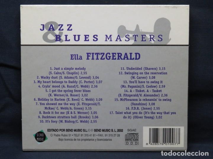 CDs de m&uacute;sica: ELLA FITZGERALD - JAZZ & BLUES MASTERS - CD - Foto 2