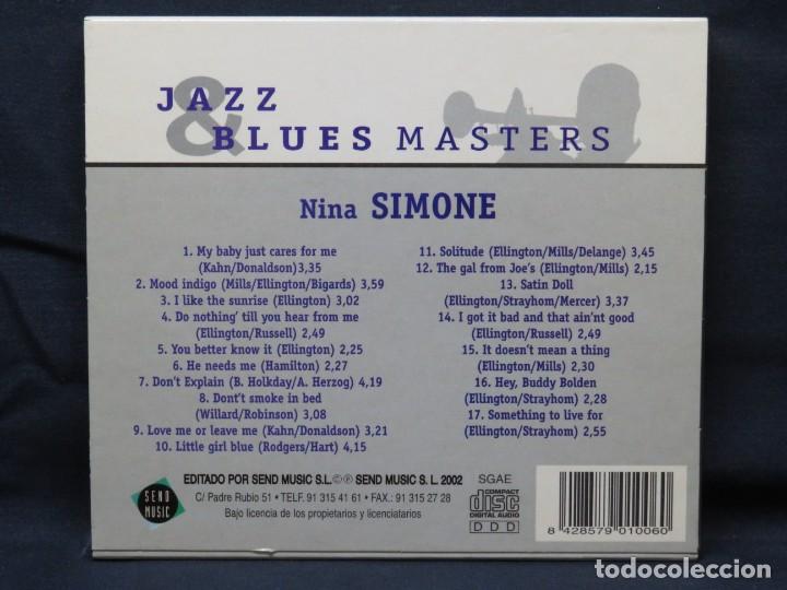 CDs de m&uacute;sica: NINA SIMONE - JAZZ & BLUES MASTERS - CD - Foto 2