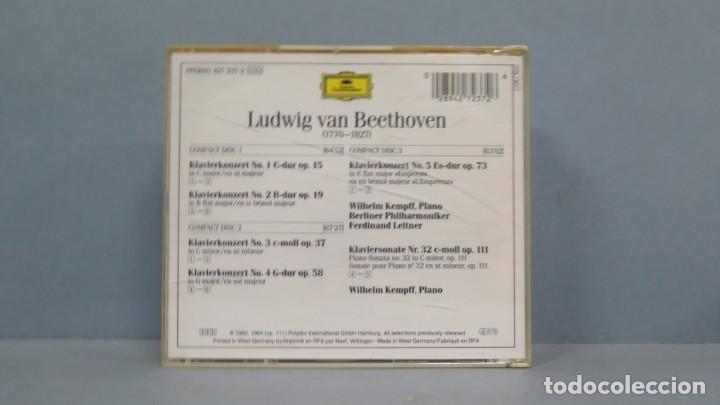 CDs de m&uacute;sica: CD. 5 KLAVIERKONZERT. BEETHOVEN. KEMPF - Foto 2
