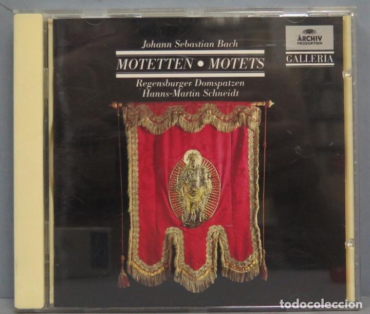 CDs de m&uacute;sica: CD. BACH. MOTTETEN - Foto 1