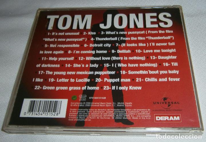 CDs de m&uacute;sica: cd Tom Jones Gold - Foto 2