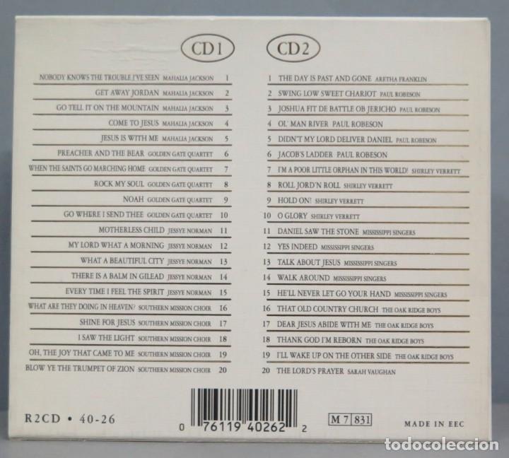 CDs de m&uacute;sica: CD. GOSPELS & SPIRITUALS - Foto 2