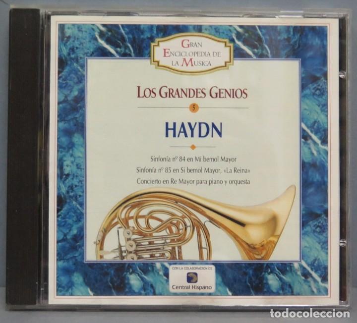 CDs de m&uacute;sica: CD. LOS GRANDES GENIOS. HAYDN - Foto 1
