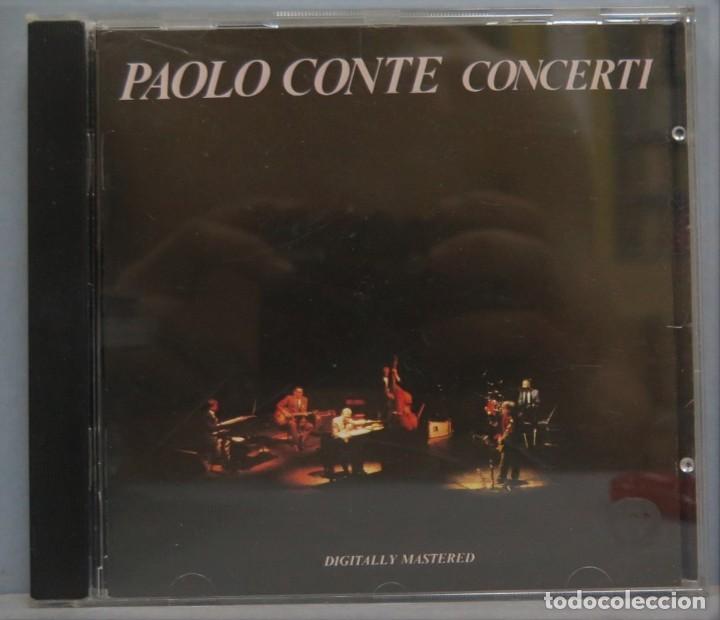 CDs de m&uacute;sica: CD. PAOLO CONTE. CONCERTI - Foto 1