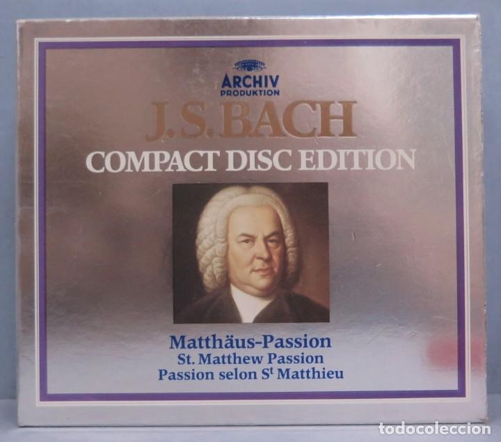 CDs de m&uacute;sica: CD. BACH. MATTHAUS PASSION - Foto 1