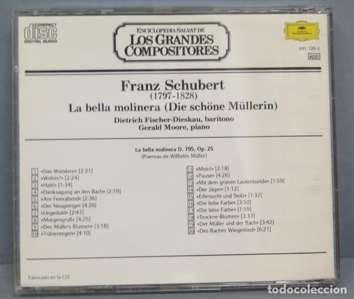CDs de m&uacute;sica: CD. SCHUBERT. LA BELLA MOLINERA - Foto 2