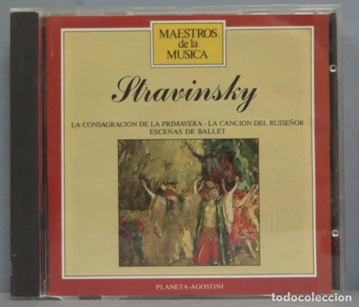 CDs de m&uacute;sica: CD. STRAVINSKY. MAESTROS DE LA MUSICA - Foto 1