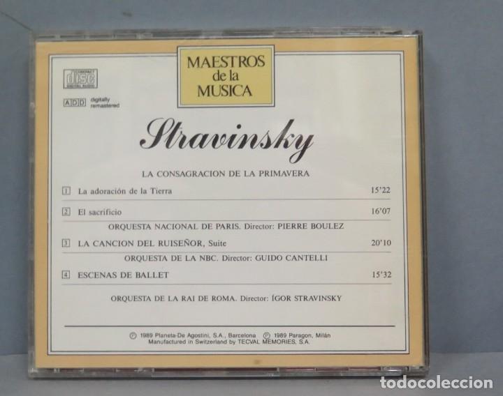 CDs de m&uacute;sica: CD. STRAVINSKY. MAESTROS DE LA MUSICA - Foto 2