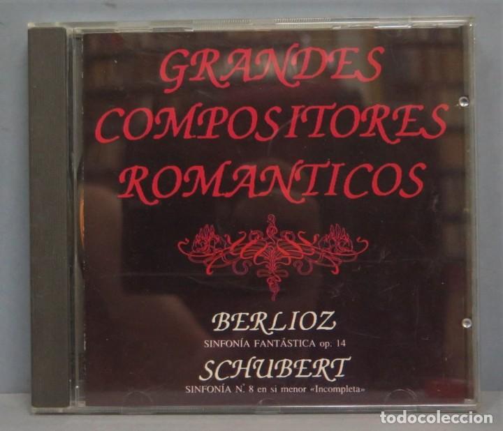 CDs de m&uacute;sica: CD. GRANDES COMPOSITORES ROM&Aacute;NTICOS. BERLIOZ Y SCHUBERT - Foto 1