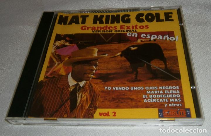 CDs de m&uacute;sica: cd nat king cole grandes exitos version original en espa&ntilde;ol - Foto 1