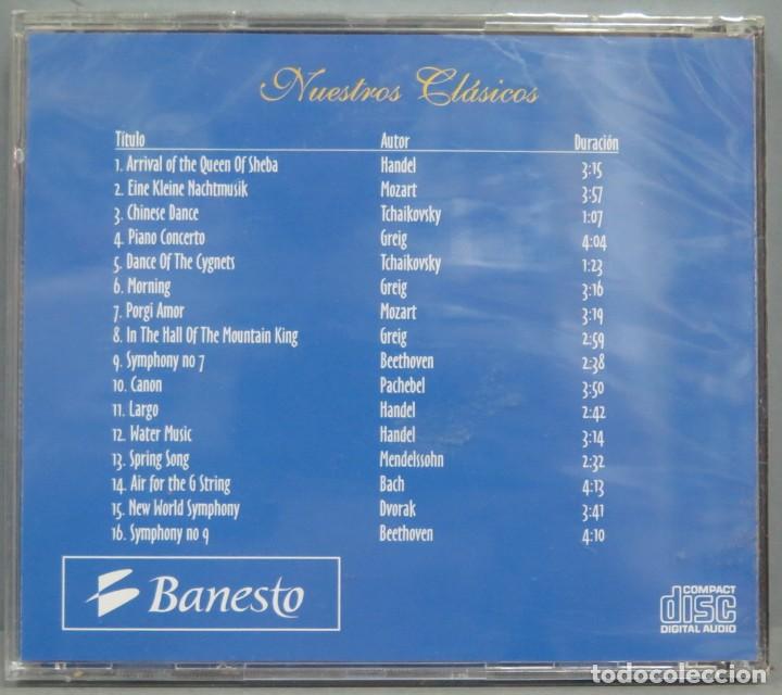 CDs de m&uacute;sica: CD. NUESTROS CLASICOS. BANESTO. PRECINTADO - Foto 2