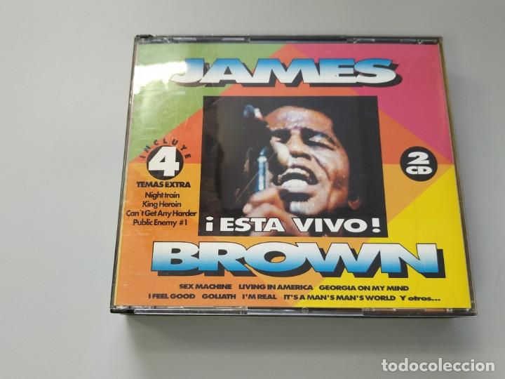 CDs de m&uacute;sica: James Brown - &iexcl; Esta Vivo ! (2xCD, Comp) - Foto 1