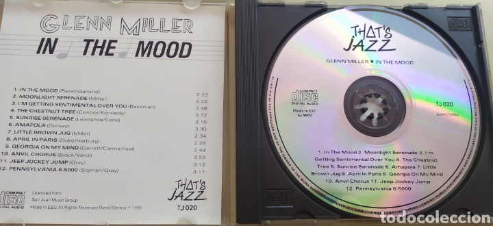 CDs de m&uacute;sica: Glenn Miller / In the Mood / cd original - Foto 3