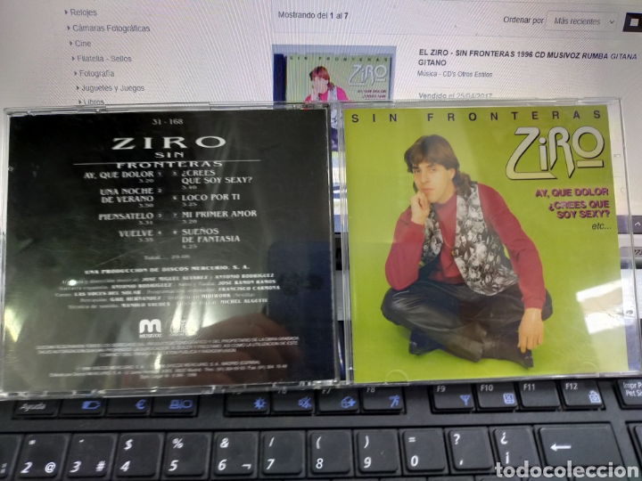 CDs de m&uacute;sica: Ziro CD sin fronteras 1996 - Foto 1