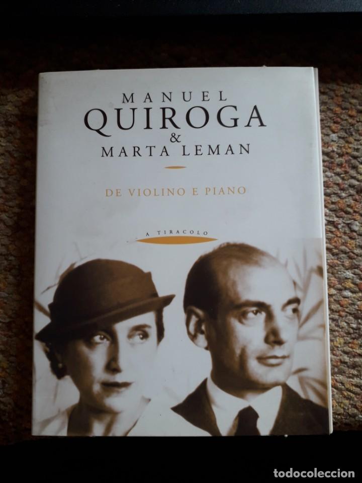 CDs de M&uacute;sica: Manuel Quiroga & Marta Leman , De Violino e Piano , CD 2006 perfecto estado