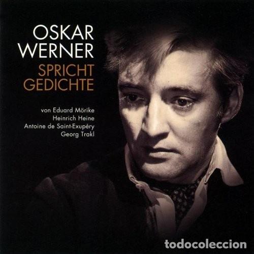 CDs de m&uacute;sica: Oskar Werner - Spricht Gedichte - CD - Foto 1
