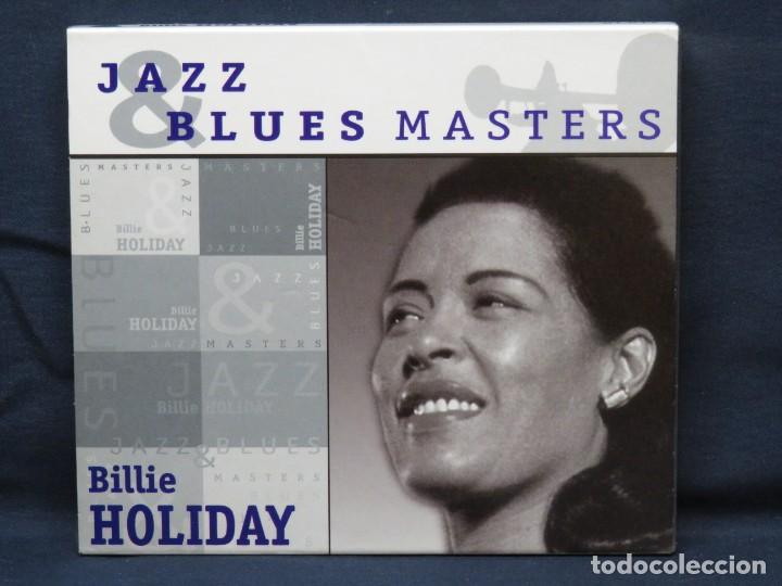 CDs de m&uacute;sica: BILLIE HOLIDAY - JAZZ & BLUES MASTERS - CD - Foto 1