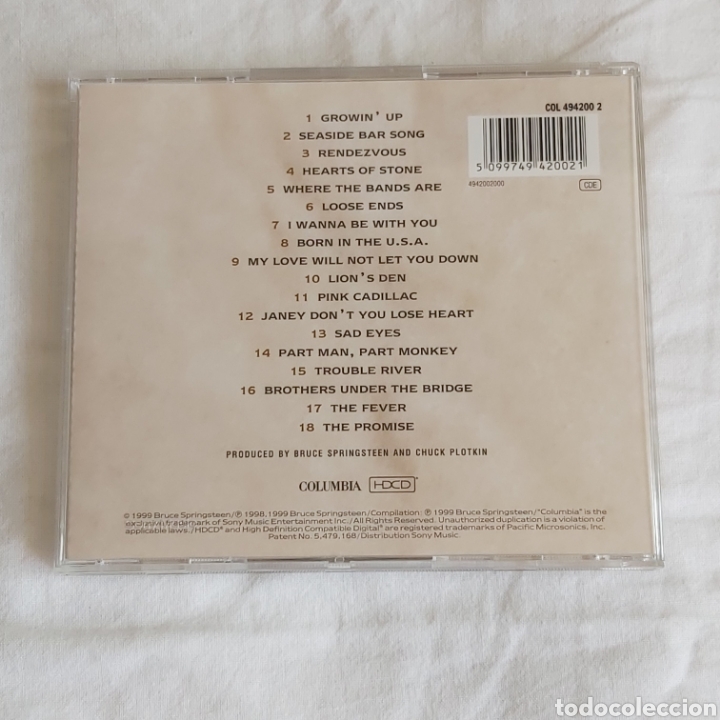 CDs de m&uacute;sica: Bruce Springsteen - 18 Tracks - CD - Foto 2