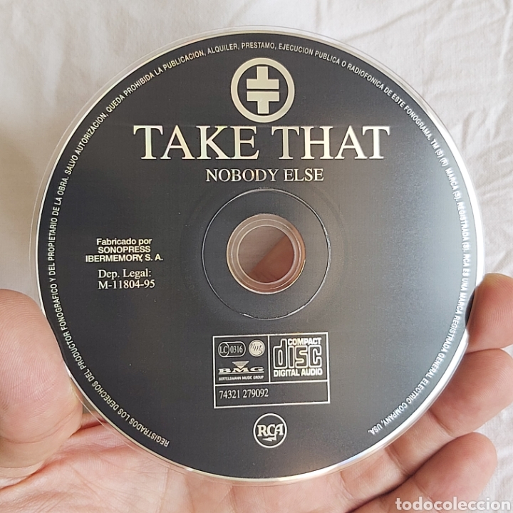 CDs de m&uacute;sica: Take That - Nobody Else - Cd 1995 - Foto 4
