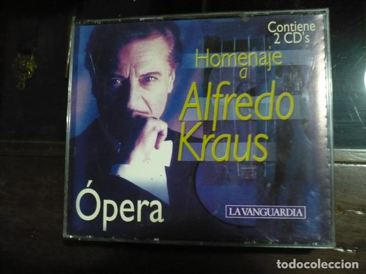 CDs de m&uacute;sica: 2 CD Homenaje a Alfredo Kraus. &oacute;pera - Foto 1