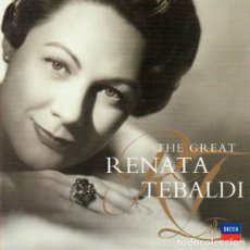 CDs de Música: RENATA TEBALDI - THE GREAT RENATA TEBALDI - CD