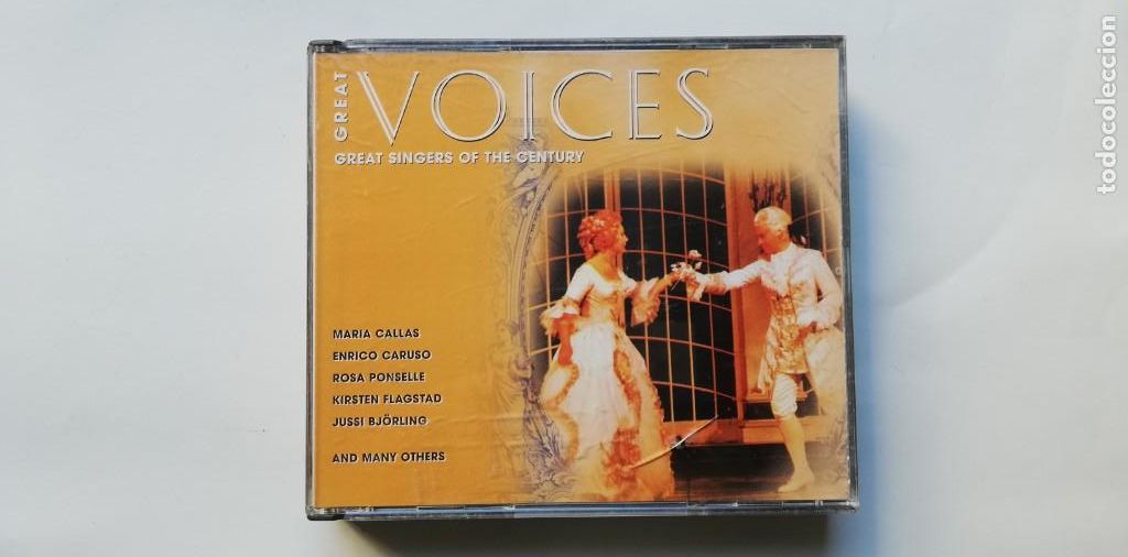 CD de M&uacute;sica: 8720 - GREAT VOICES SINGERS OF THE CENTURY 3CDS - CD LIQUIDACION!