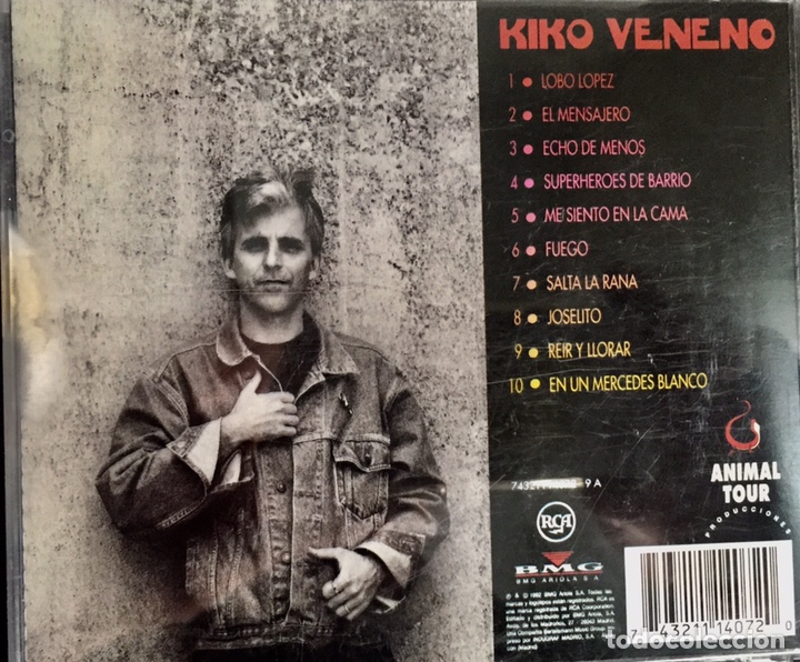 CDs de m&uacute;sica: Kiko Veneno. Echate un Cantecito. CD. - Foto 2