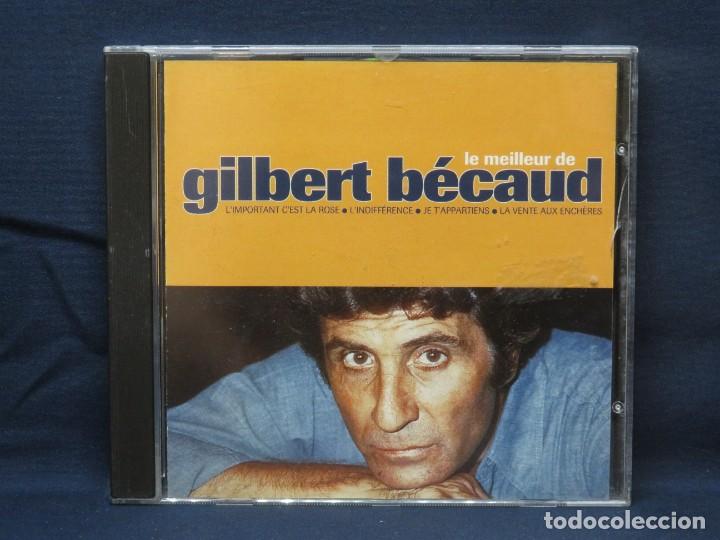 CDs de m&uacute;sica: GILBERT BECAUD - LE MEILLEUR DE GILBERT BECAUD - CD - Foto 1