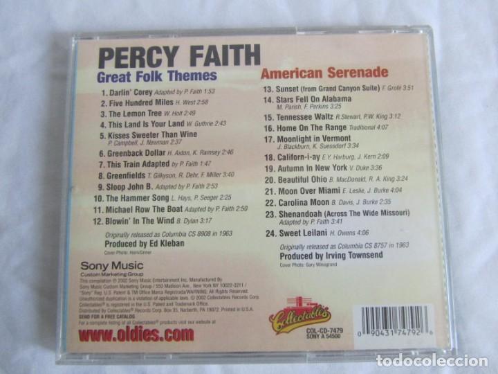 CDs de m&uacute;sica: 4 LPs de Percy Faith en 2 CDs - Foto 3
