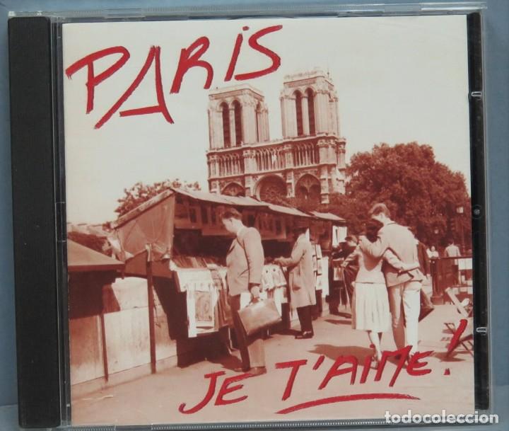 CDs de m&uacute;sica: CD. PARIS. JE T&acute;AIME - Foto 1