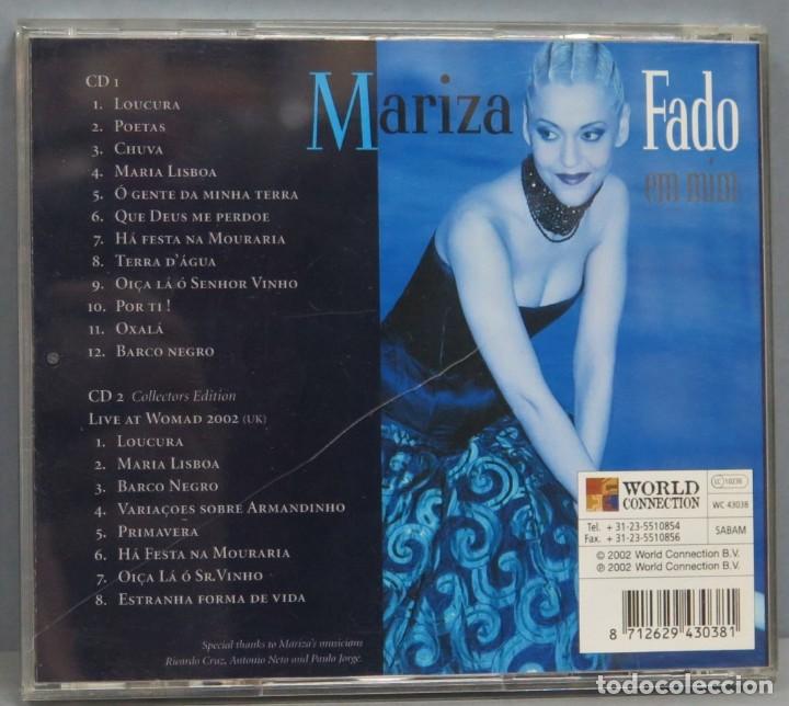 CDs de m&uacute;sica: CD. MARIZA. FADO EM MIM - Foto 2
