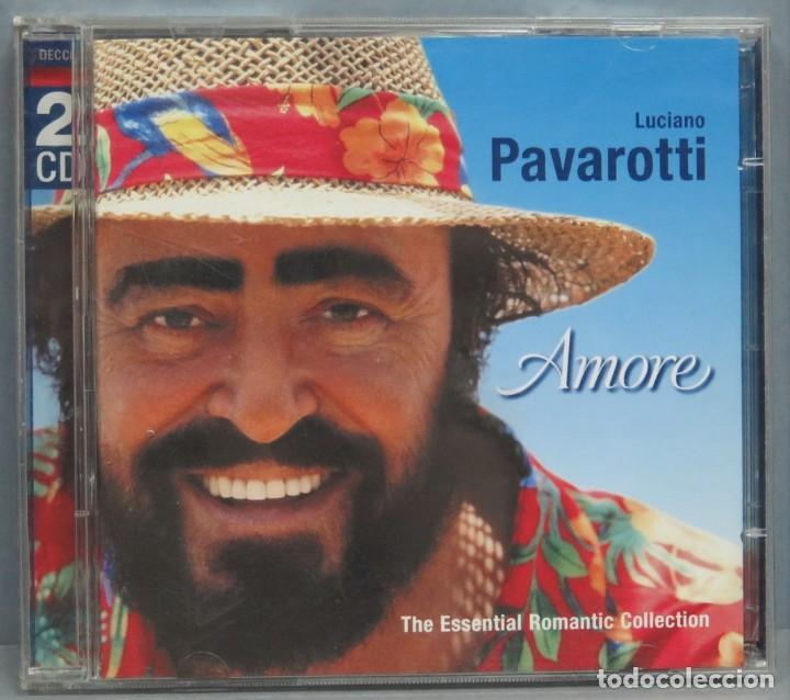 CDs de m&uacute;sica: 2 CD. PAVAROTTI. AMORE - Foto 1