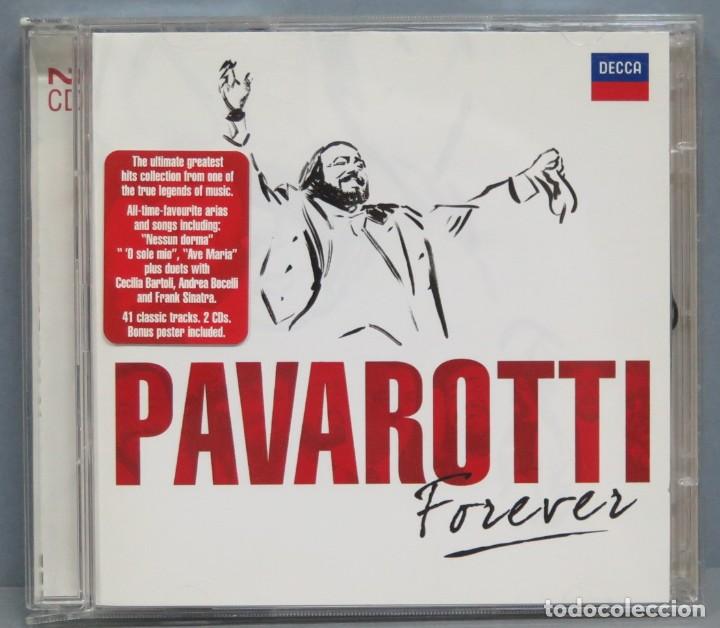 CDs de m&uacute;sica: 2 CD. PAVAROTTI FOREVER - Foto 1