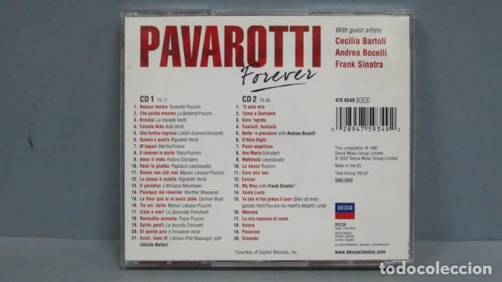 CDs de m&uacute;sica: 2 CD. PAVAROTTI FOREVER - Foto 2