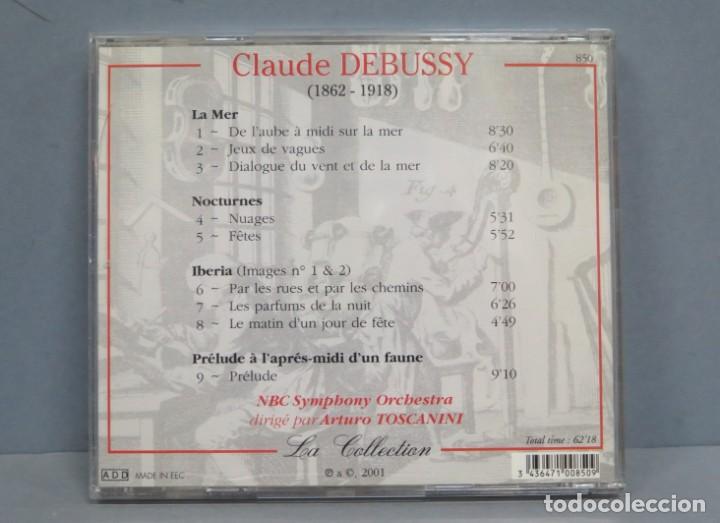CDs de m&uacute;sica: CD. DEBUSSY. LA MER. NOCTURNES - Foto 2