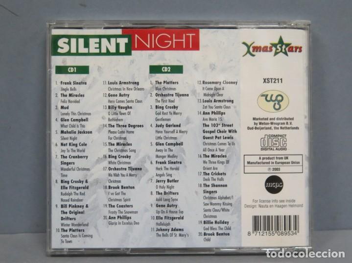 CDs de m&uacute;sica: 2 CD. SILENT NIGHT - Foto 2