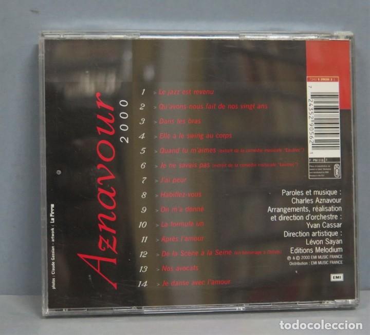 CDs de m&uacute;sica: CD. AZNAVOUR. 2000 - Foto 2