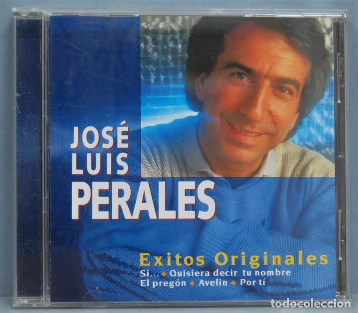 CDs de m&uacute;sica: CD. JOSE LUIS PERALES. EXITOS ORIGINALES - Foto 1