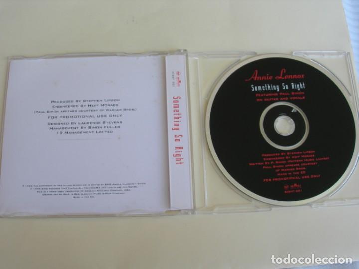 CDs de m&uacute;sica: ANNIE LENNOX SOMETHING SO RIGHT CD SINGLE - Foto 2