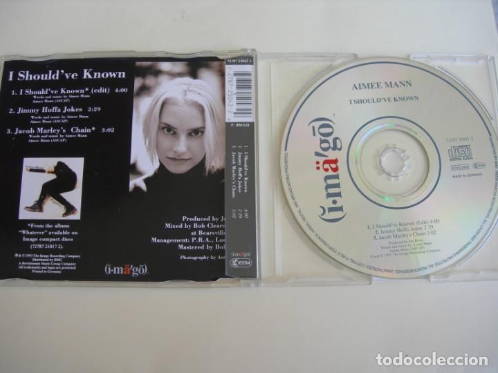 CDs de m&uacute;sica: AIMEE MANN I SHOULD&acute;VE KNOWN + 2 CD SINGLE - Foto 2