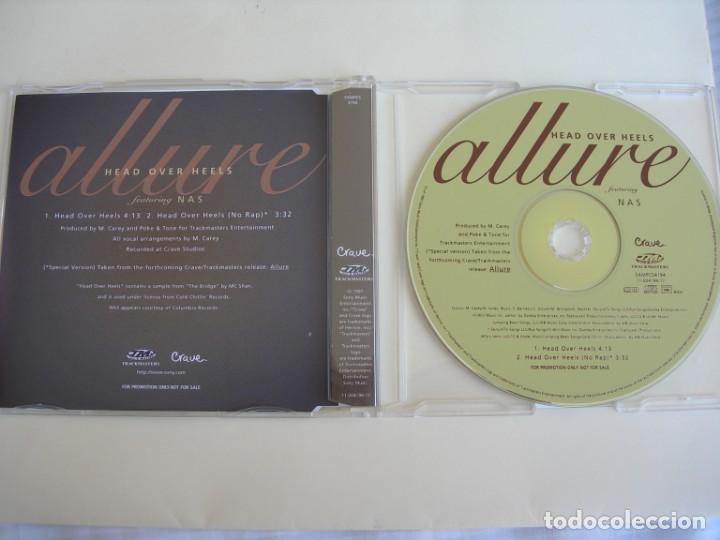 CDs de m&uacute;sica: ALLURE HEAD OVER HEELS 2 VERSIONES CD SINGLE - Foto 2