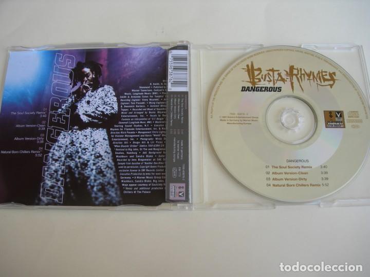 CDs de m&uacute;sica: BUSTA RHYMES DANGEROUS 4 VERSIONES CD SINGLE - Foto 2