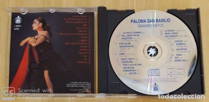 CDs de m&uacute;sica: PALOMA SAN BASILIO (GRANDES EXITOS) CD 1987 - Foto 3